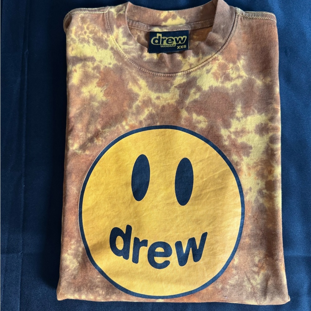 Drew House Tan Tie-Dye Tee